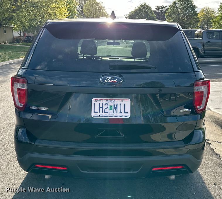 image for item NT9117 2019 Ford Explorer Police Interceptor SUV