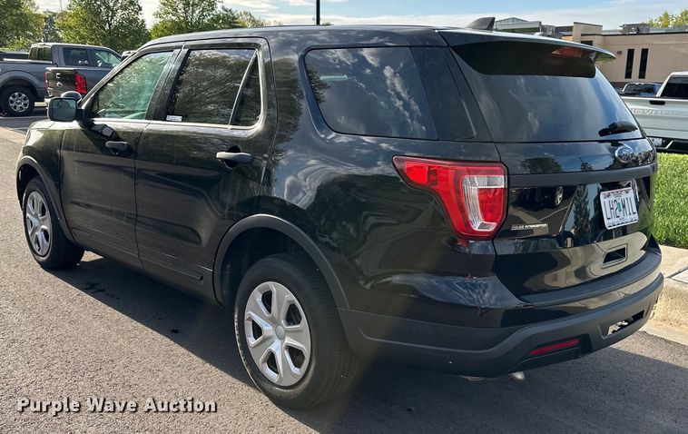 image for item NT9117 2019 Ford Explorer Police Interceptor SUV