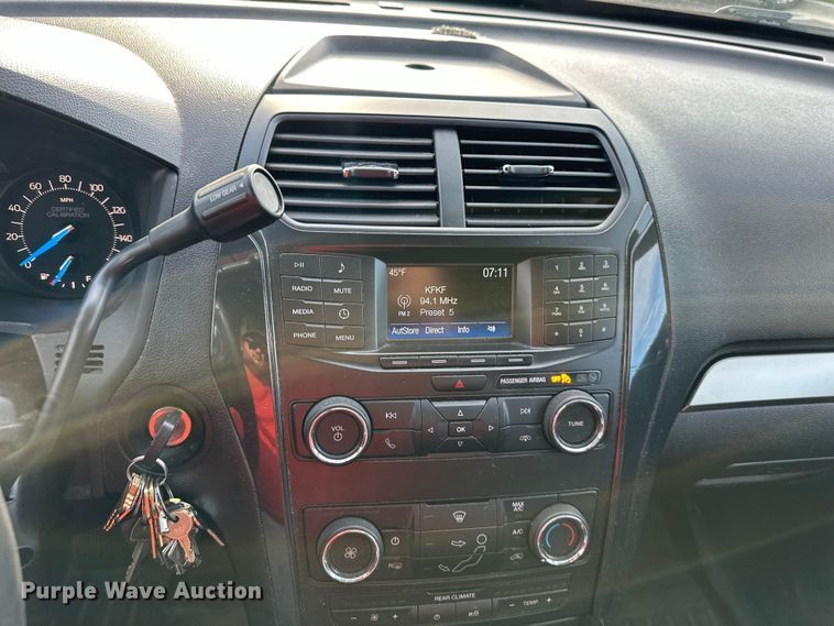 image for item NT9117 2019 Ford Explorer Police Interceptor SUV