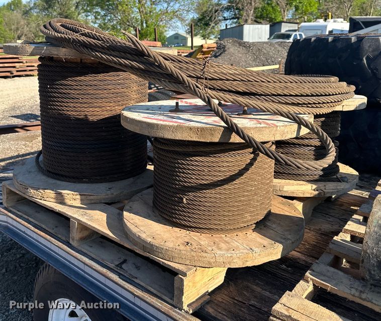 image for item NT9206 (3) spools 1/2 cable 