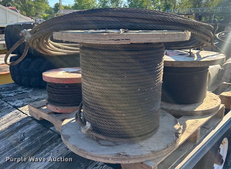 image for item NT9206 (3) spools 1/2 cable 