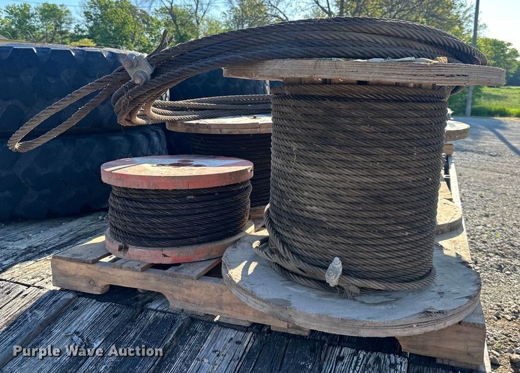 image for item NT9206 (3) spools 1/2 cable 