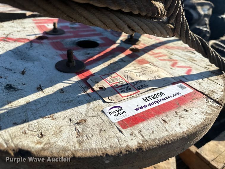 image for item NT9206 (3) spools 1/2 cable 