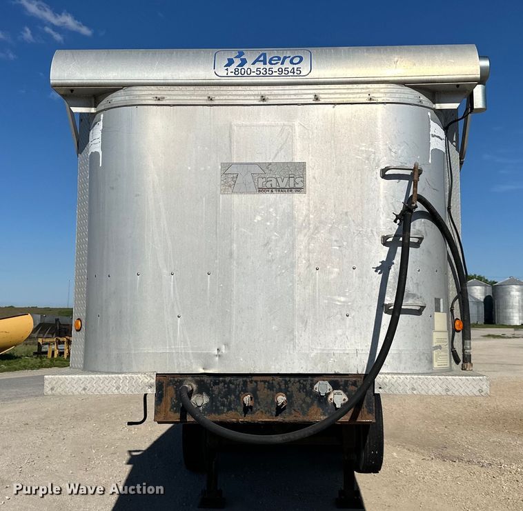 image for item NT9214 1994 Travis  T-102 end dump trailer