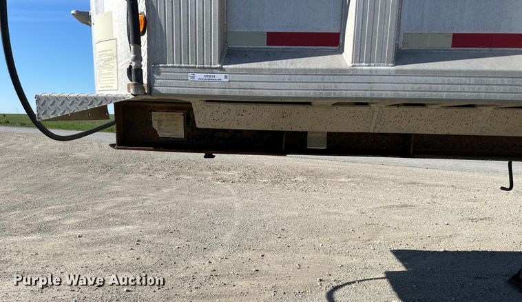 image for item NT9214 1994 Travis  T-102 end dump trailer