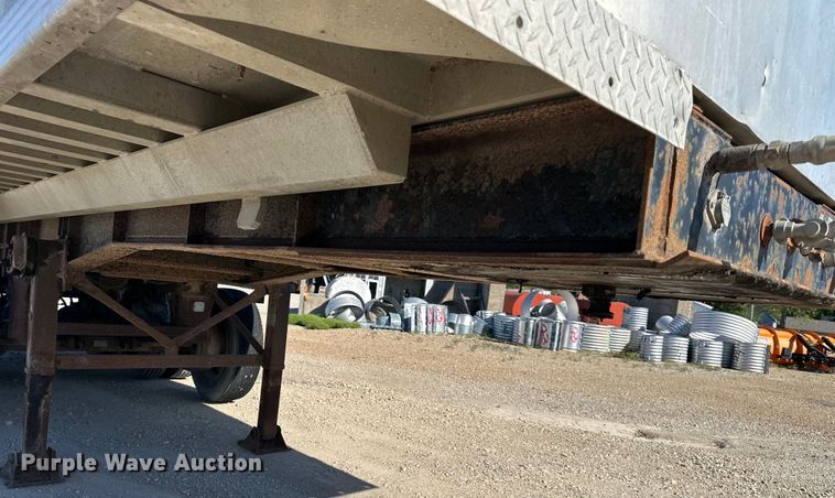 image for item NT9214 1994 Travis  T-102 end dump trailer