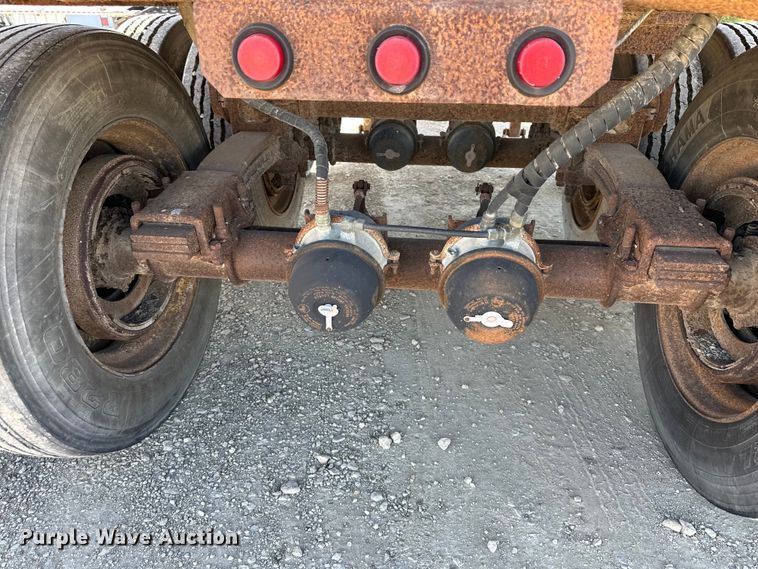 image for item NT9214 1994 Travis  T-102 end dump trailer