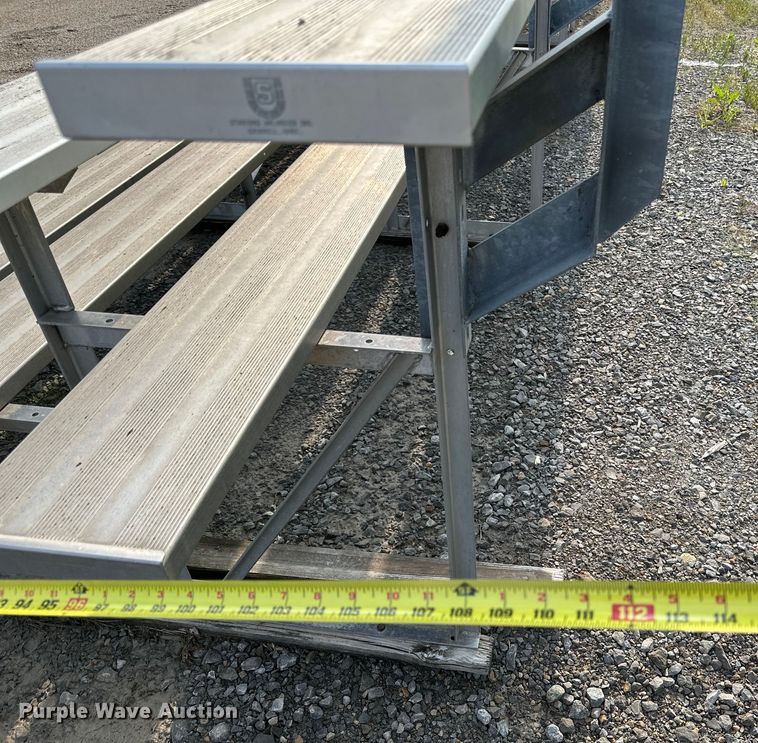 image for item NT9232 (3) Stadiums Unlimited bleachers