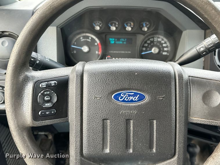 image for item NT9235 2016 Ford F450 Super Duty Crew Cab flatbed truck