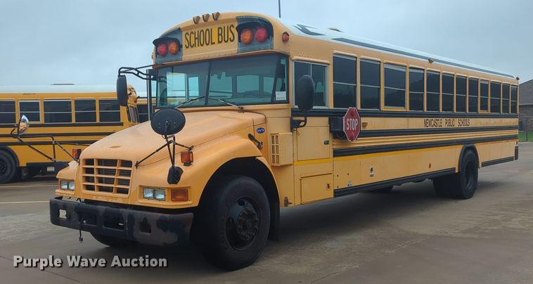 image for item NZ9718 2007 Blue Bird school bus