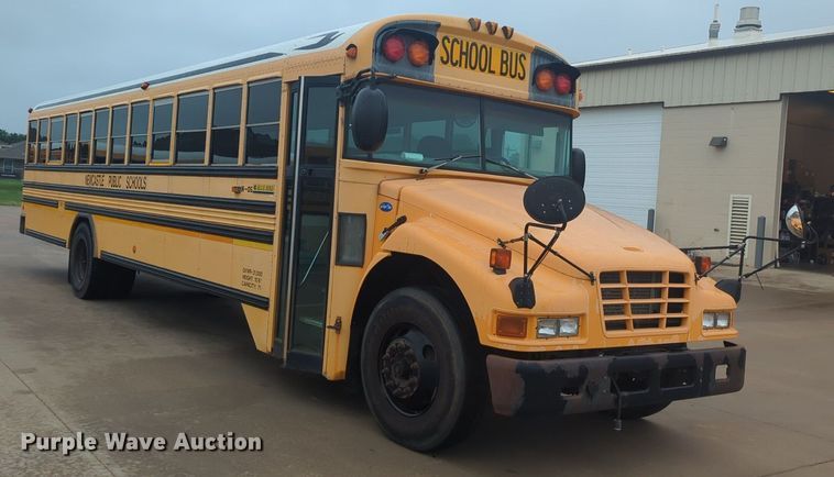 image for item NZ9718 2007 Blue Bird school bus