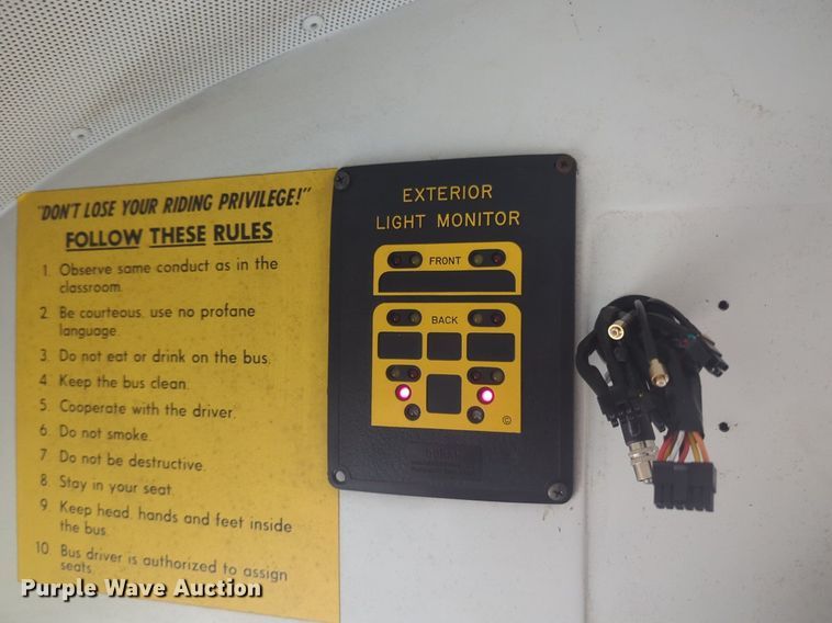 image for item NZ9719 2009 Blue Bird school bus