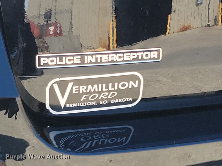 image for item NZ9842 2021 Ford  Explorer Police Interceptor  SUV