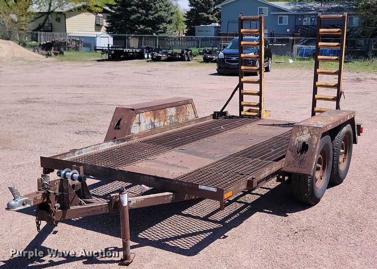 image for item NZ9847 1982 Degest utility trailer