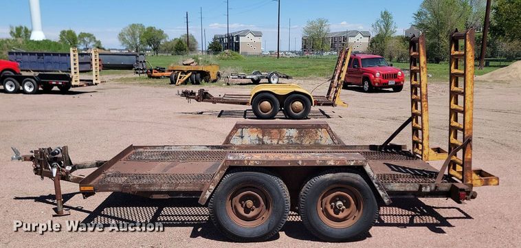 image for item NZ9847 1982 Degest utility trailer
