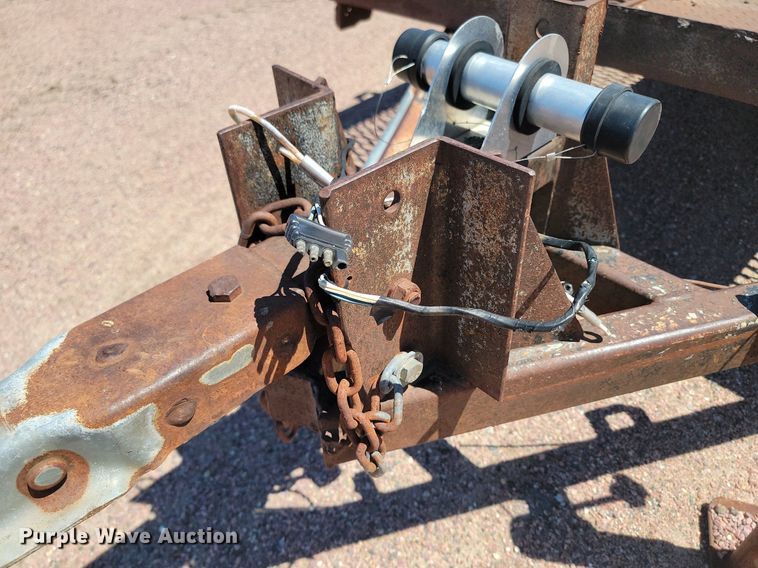 image for item NZ9847 1982 Degest utility trailer