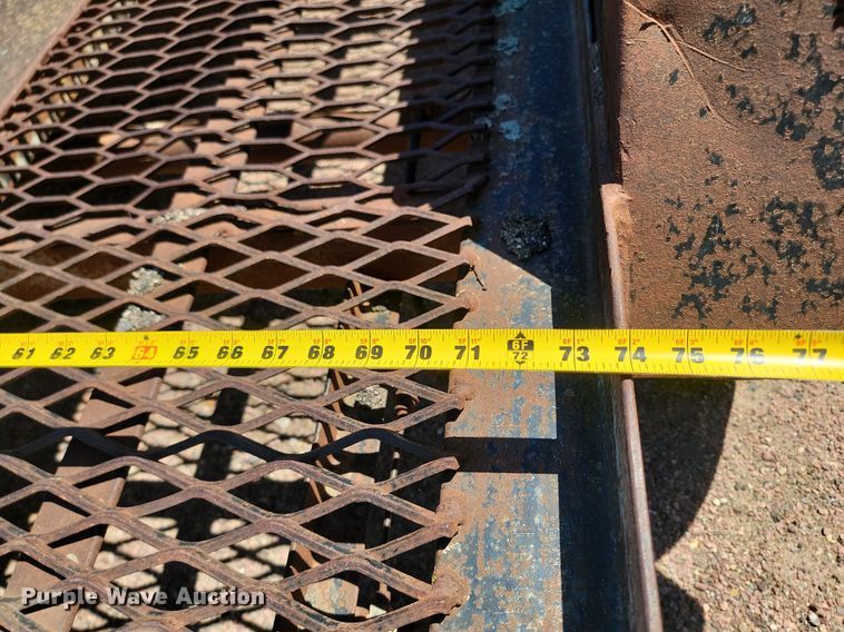 image for item NZ9847 1982 Degest utility trailer