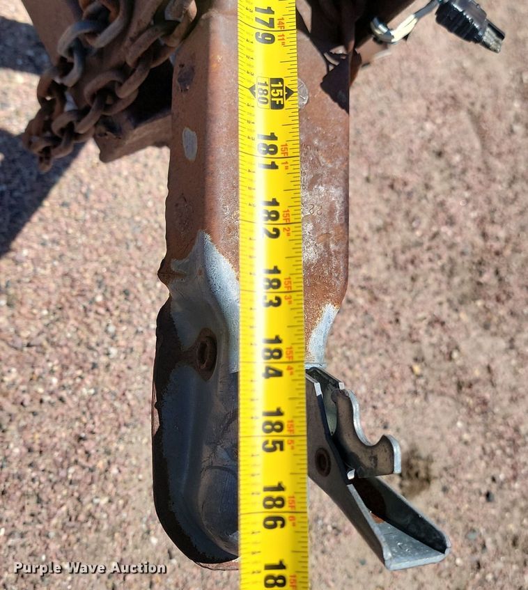 image for item NZ9847 1982 Degest utility trailer