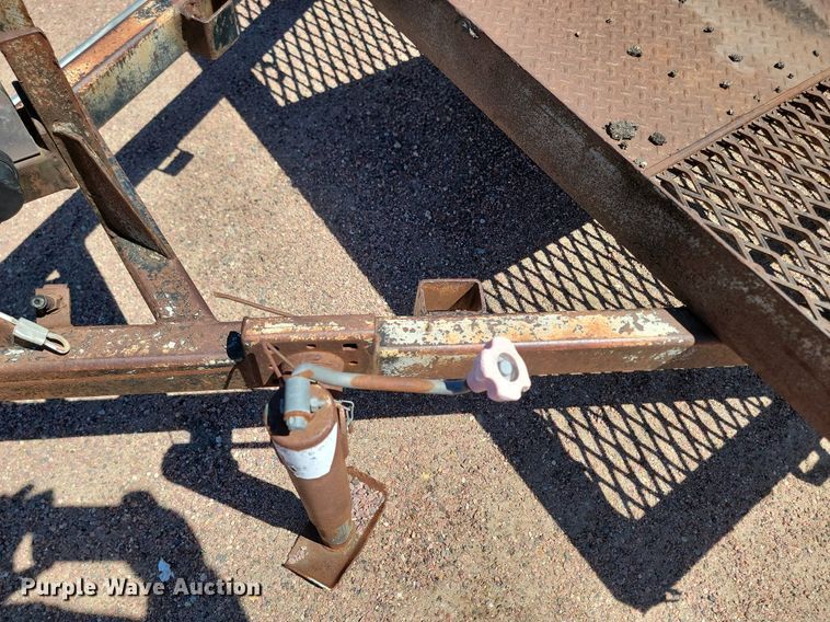 image for item NZ9847 1982 Degest utility trailer