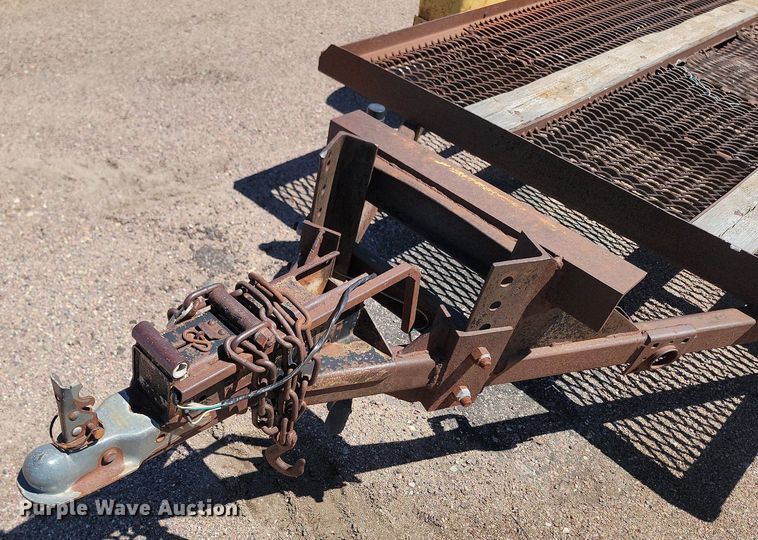 image for item NZ9848 1972 Work Horse utility trailer