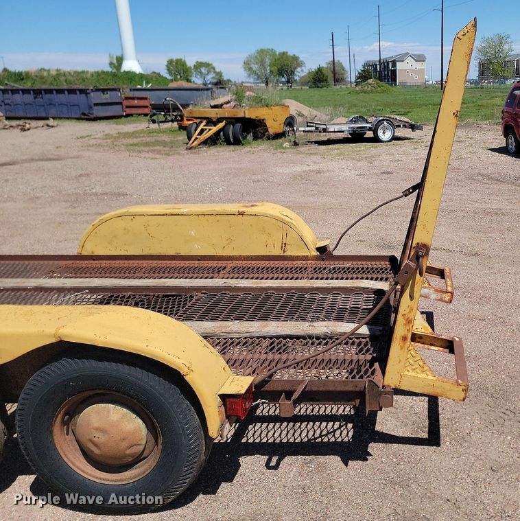 image for item NZ9848 1972 Work Horse utility trailer