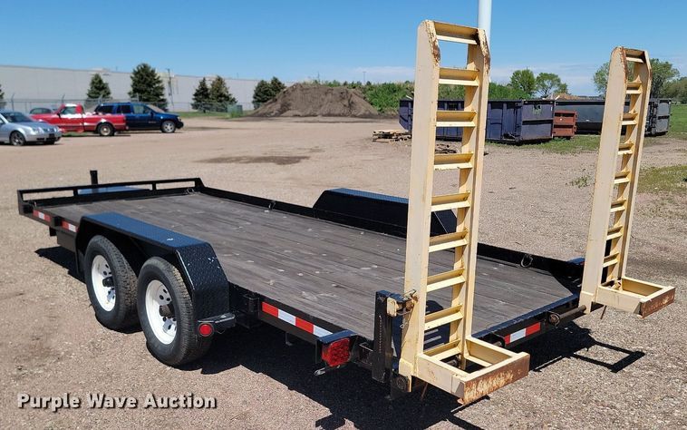 image for item NZ9849 2001 Road King 8x24 equipment trailer