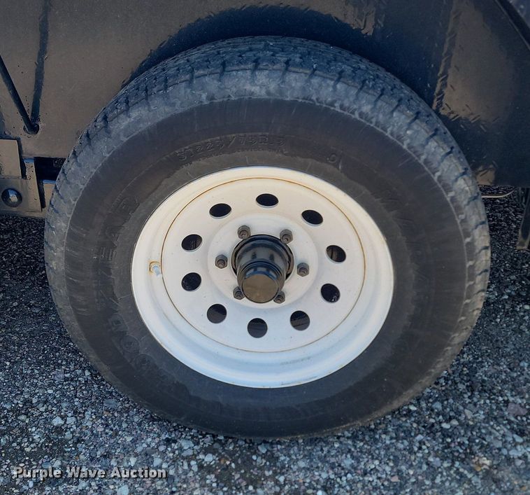 image for item NZ9849 2001 Road King 8x24 equipment trailer