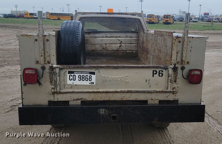 image for item NZ9853 1992 Chevrolet  2500 Ext. Cab utility bed pickup truck