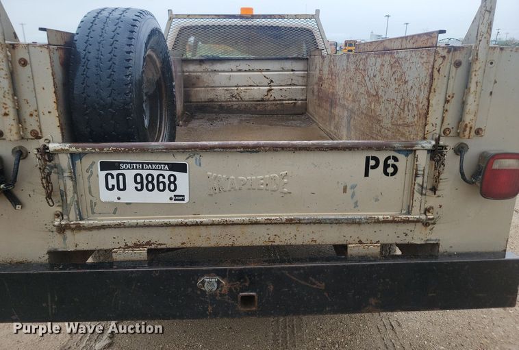 image for item NZ9853 1992 Chevrolet  2500 Ext. Cab utility bed pickup truck