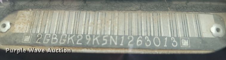 image for item NZ9853 1992 Chevrolet  2500 Ext. Cab utility bed pickup truck