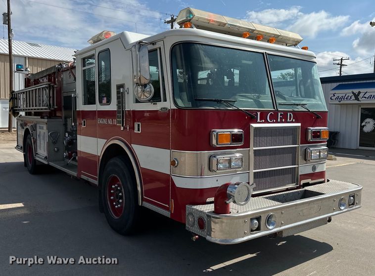 image for item OI9108 1995 Pierce pumper fire truck