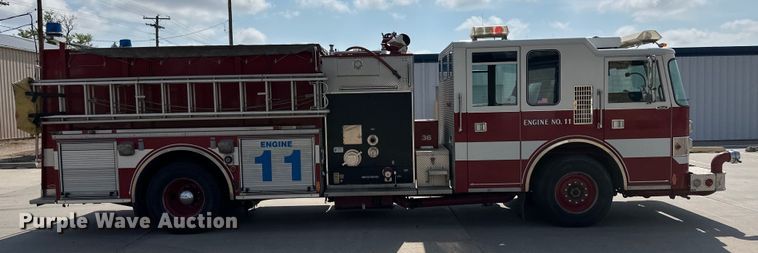 image for item OI9108 1995 Pierce pumper fire truck