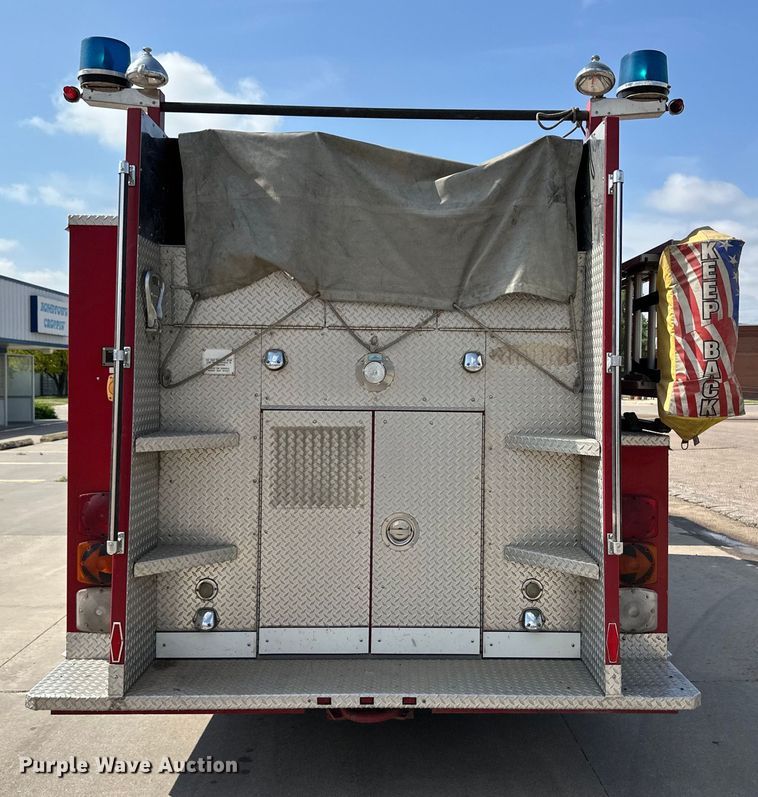 image for item OI9108 1995 Pierce pumper fire truck