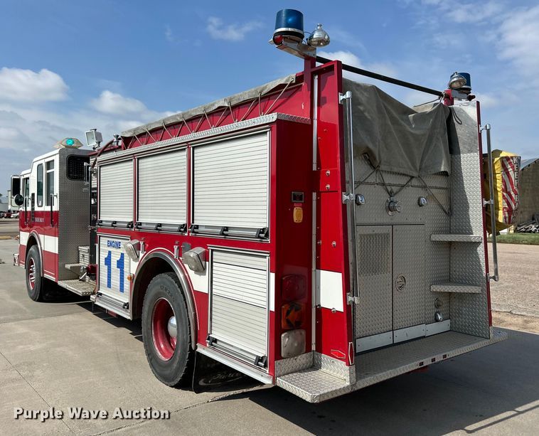 image for item OI9108 1995 Pierce pumper fire truck