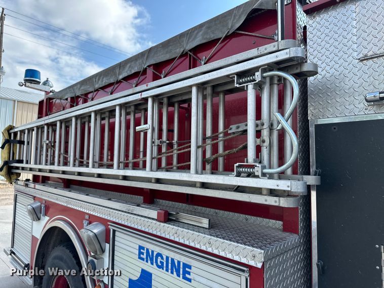 image for item OI9108 1995 Pierce pumper fire truck