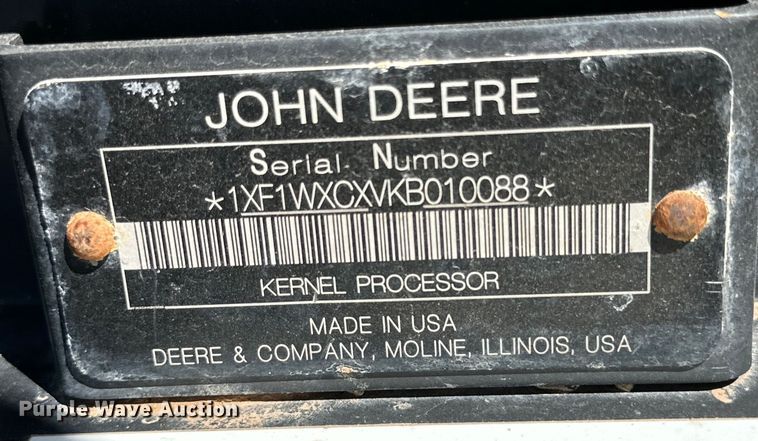 image for item DK6581 John Deere kernel processor