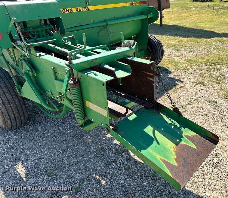 image for item DK6584 John Deere 348 small square baler