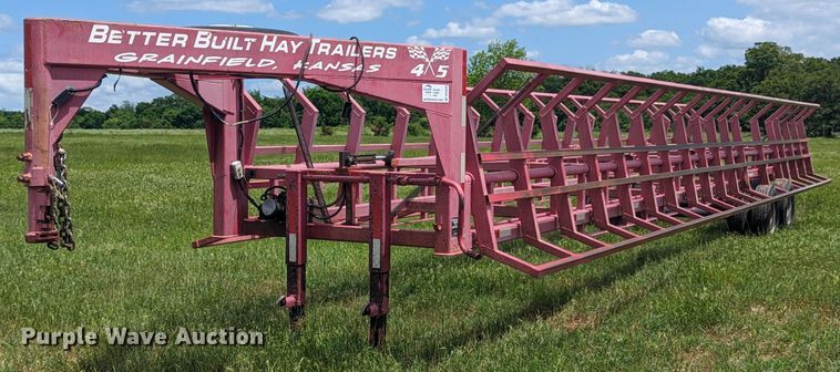 image for item DN3839 2017 Better Built hay trailer