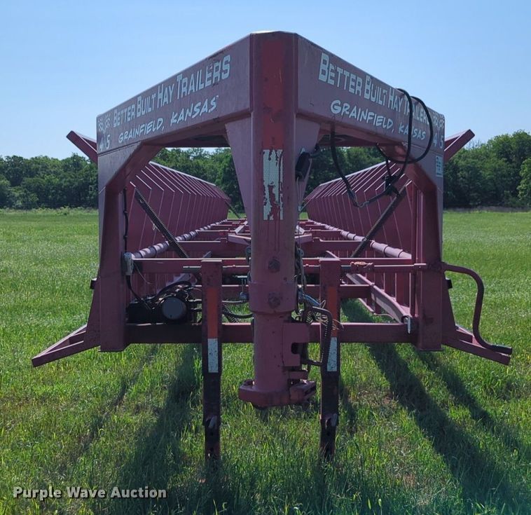 image for item DN3839 2017 Better Built hay trailer