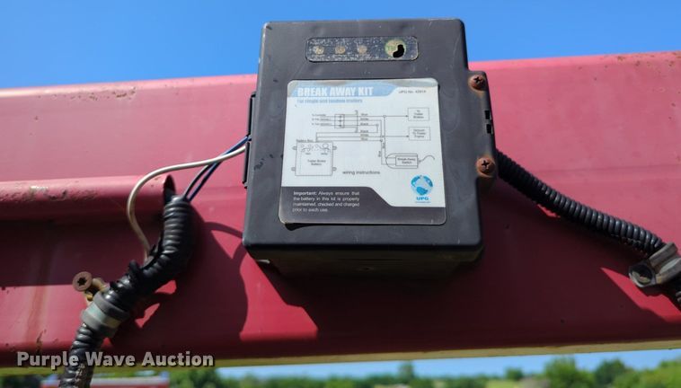 image for item DN3839 2017 Better Built hay trailer