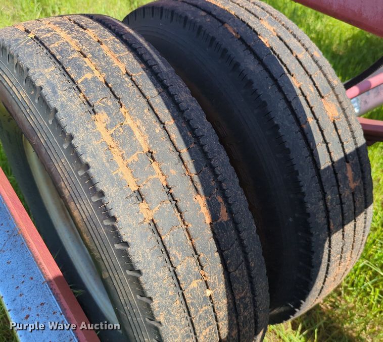 image for item DN3839 2017 Better Built hay trailer