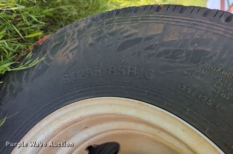 image for item DN3839 2017 Better Built hay trailer