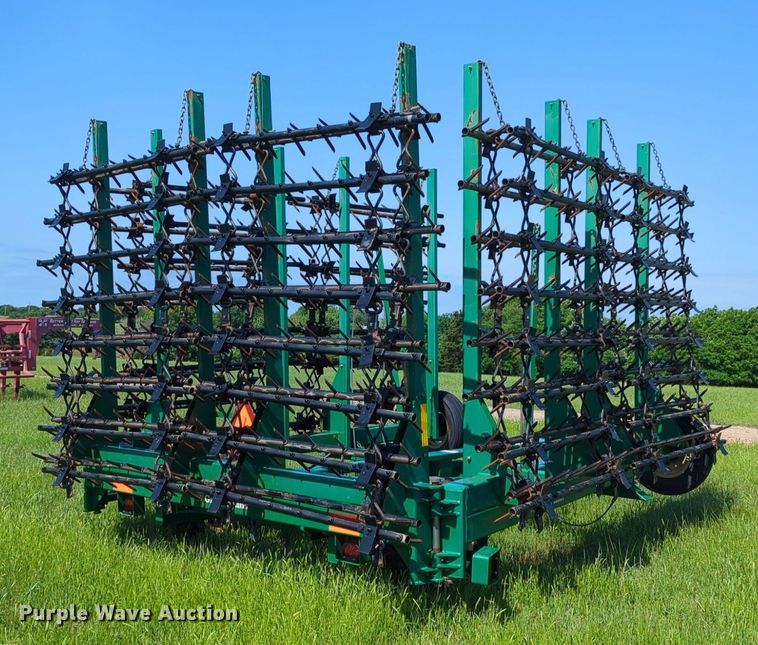 image for item DN3840 2016 Great Plains FH6636HD spike tooth harrow