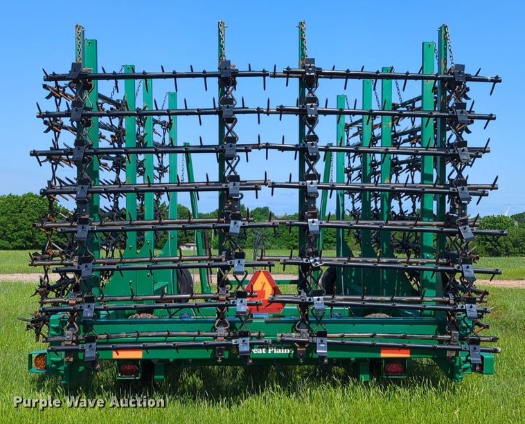 image for item DN3840 2016 Great Plains FH6636HD spike tooth harrow