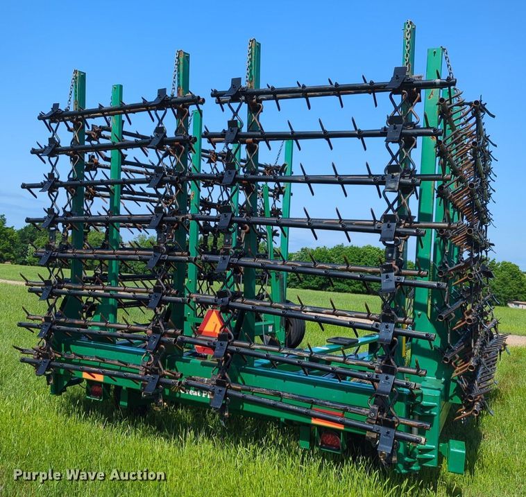 image for item DN3840 2016 Great Plains FH6636HD spike tooth harrow