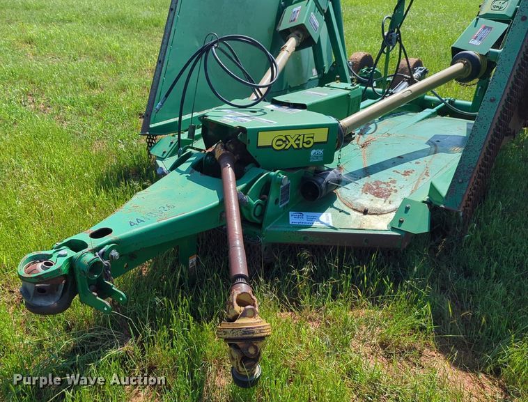 image for item DN3841 John Deere CX15 batwing rotary mower