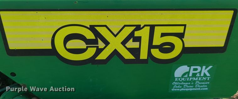 image for item DN3841 John Deere CX15 batwing rotary mower