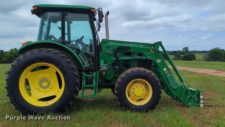 image for item DN3843 2012 John Deere 6115D MFWD tractor