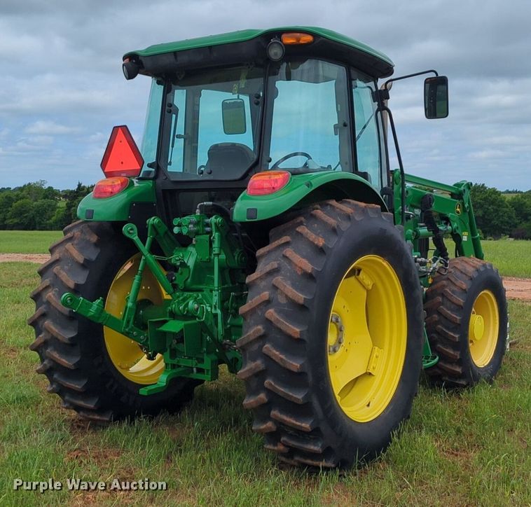 image for item DN3843 2012 John Deere 6115D MFWD tractor