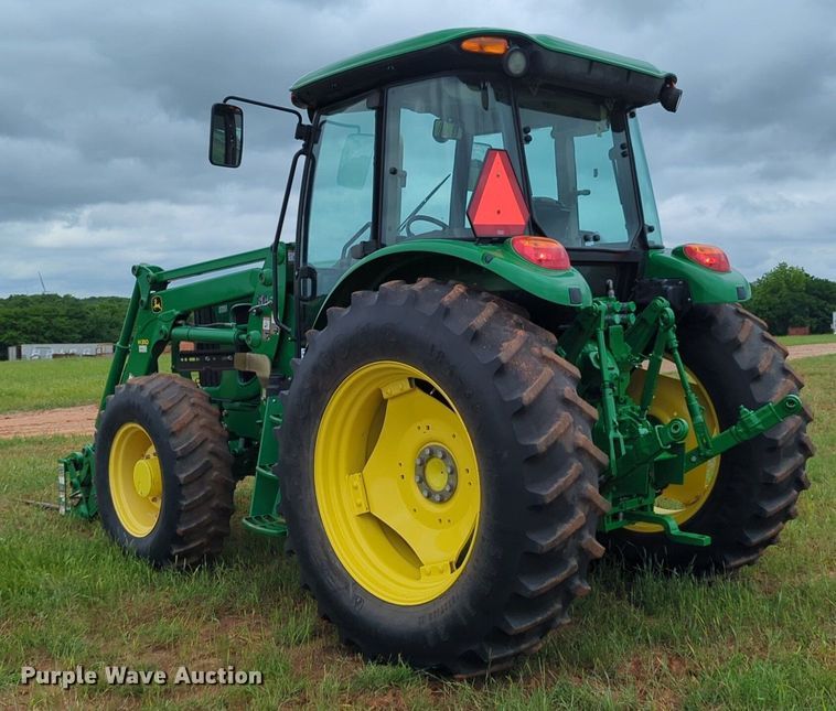 image for item DN3843 2012 John Deere 6115D MFWD tractor